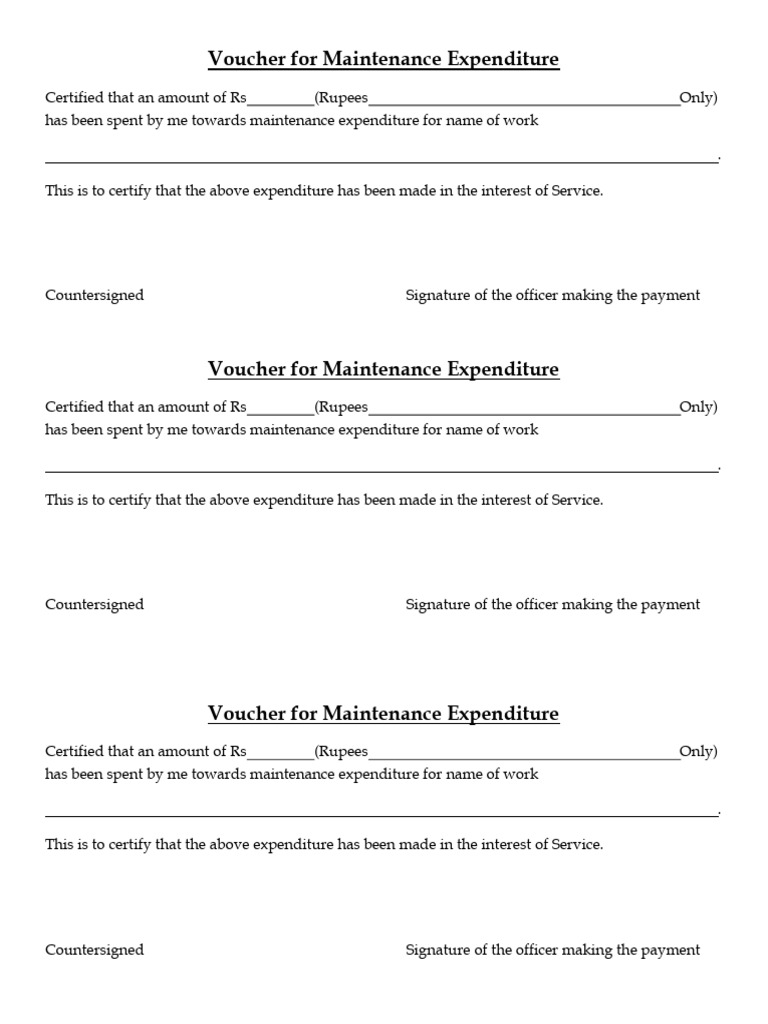 Voucher | PDF