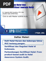 Download Kajian Pangan Halal Dan Sistem Jaminan Halal by alphonse10e SN99286492 doc pdf