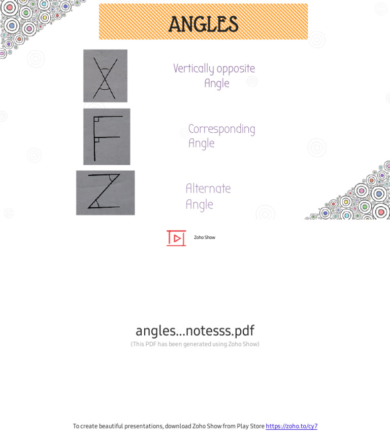 Angles Notesss | PDF