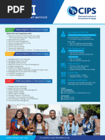 CIPS Level 4 Diploma Cost Breakdown | PDF | Procurement | Fee