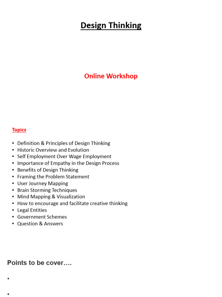 Design Thinking PDF Ravi Gupta | PDF | Employment | Design Thinking