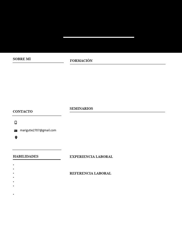 CV de Mario | PDF
