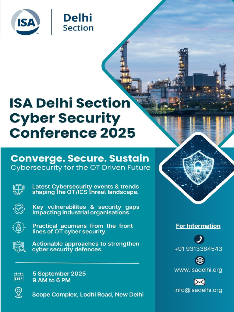 Cyber Security 2025 BrochureR1 | PDF | Computer Security | Security