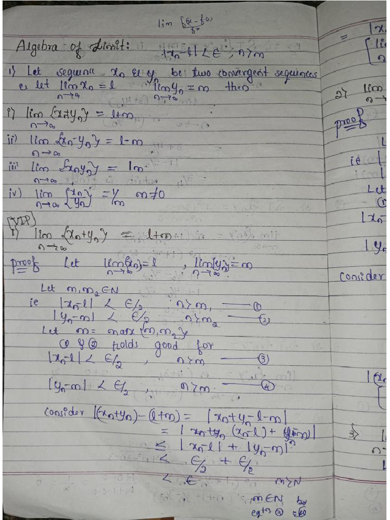 Maths 3rd Sem Impt Notes | PDF