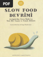 Carlo Petrini Gigi Padovani Slow Food Devrimi PDF 