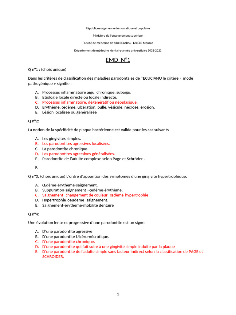 Emd 2022 - 3e | PDF | Spécialités médicales | Maladies et troubles