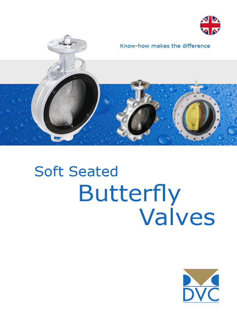 Brochure Soft Seated Butterfly Valves | PDF | Valve | Steel