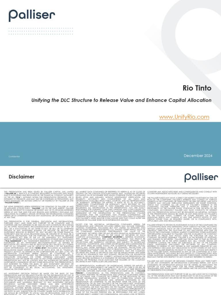 unifying-dlc-structure-presentation | PDF | Economies | Investing