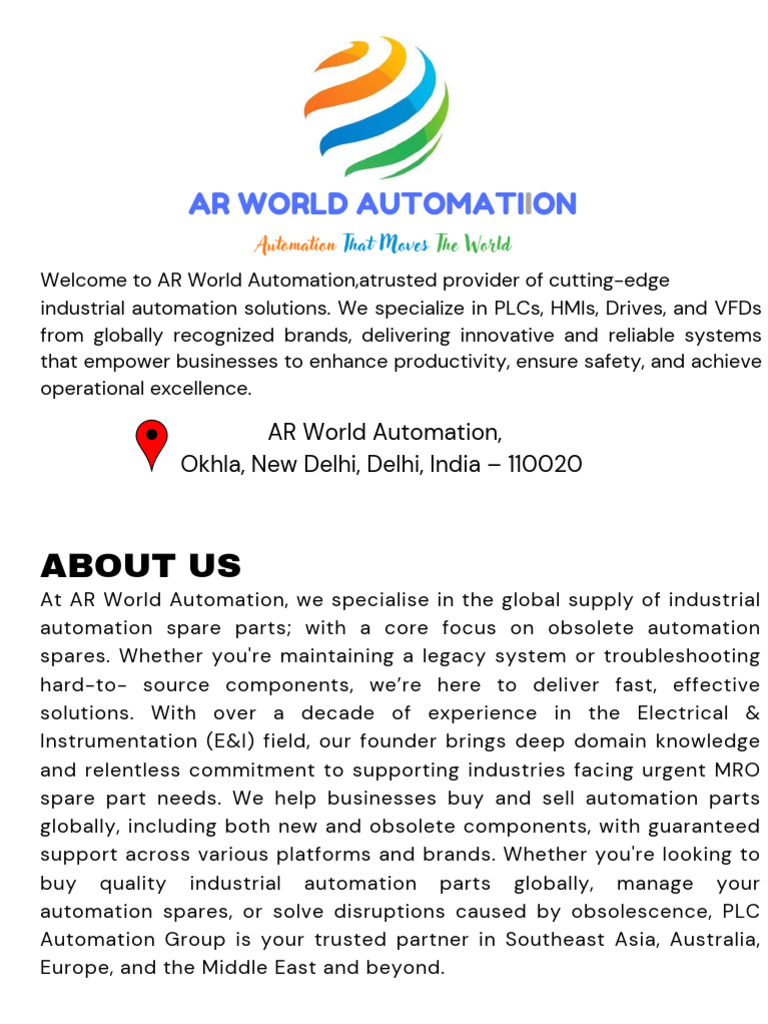AR World Automation | PDF | Automation | Programmable Logic Controller