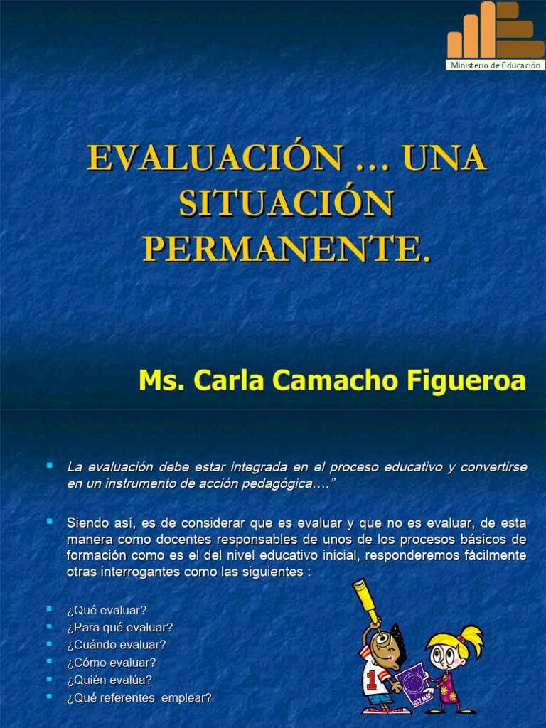 La Evaluacion en Educacion Inicial | PDF | Evaluación | Aprendizaje