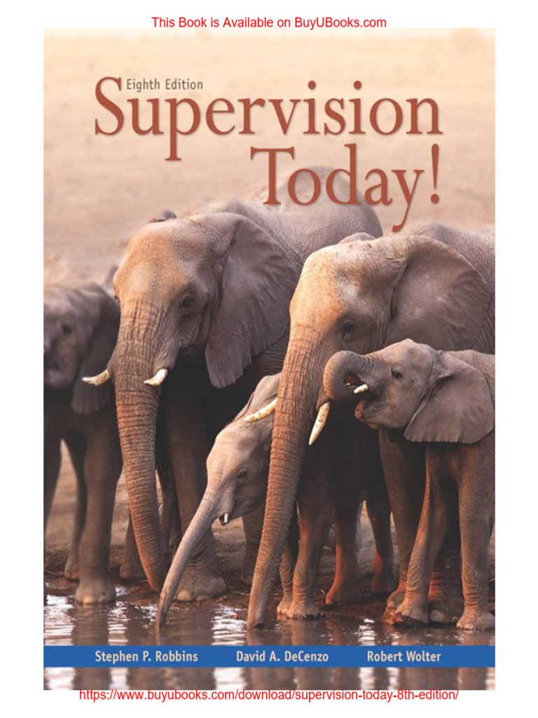 Supervision Today! (8th Edition) PDF | PDF | Decision Making ...