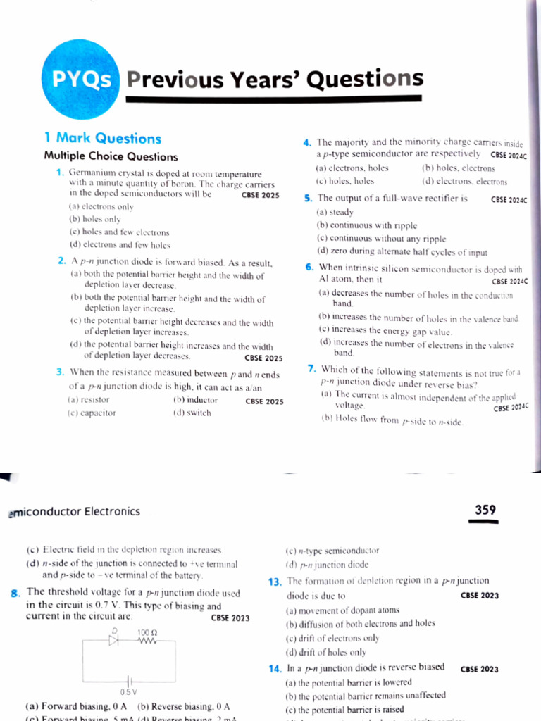 Semiconductor Electronics | PDF