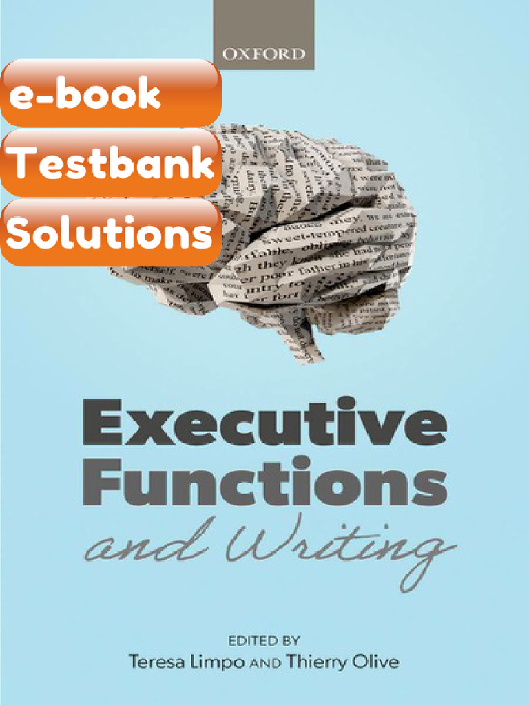 Testbank Executive Functions and Writing Teresa Limpo Download | PDF ...