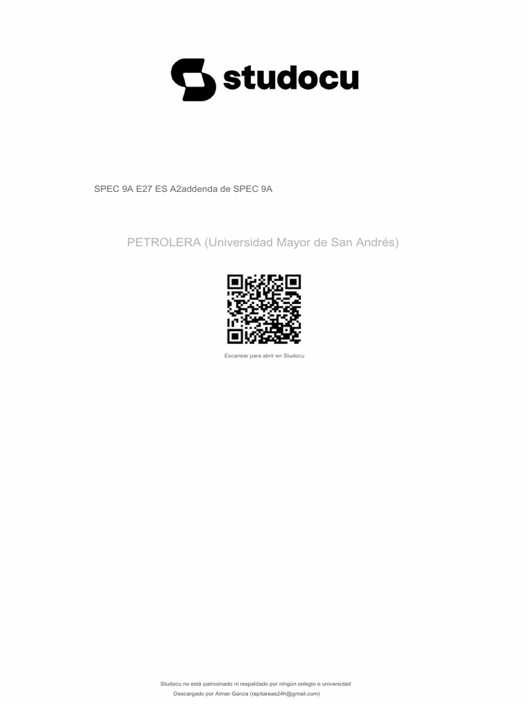 API RP 9A Addendum 2 2025 Traduccion | PDF | Cable | Bienes manufacturados