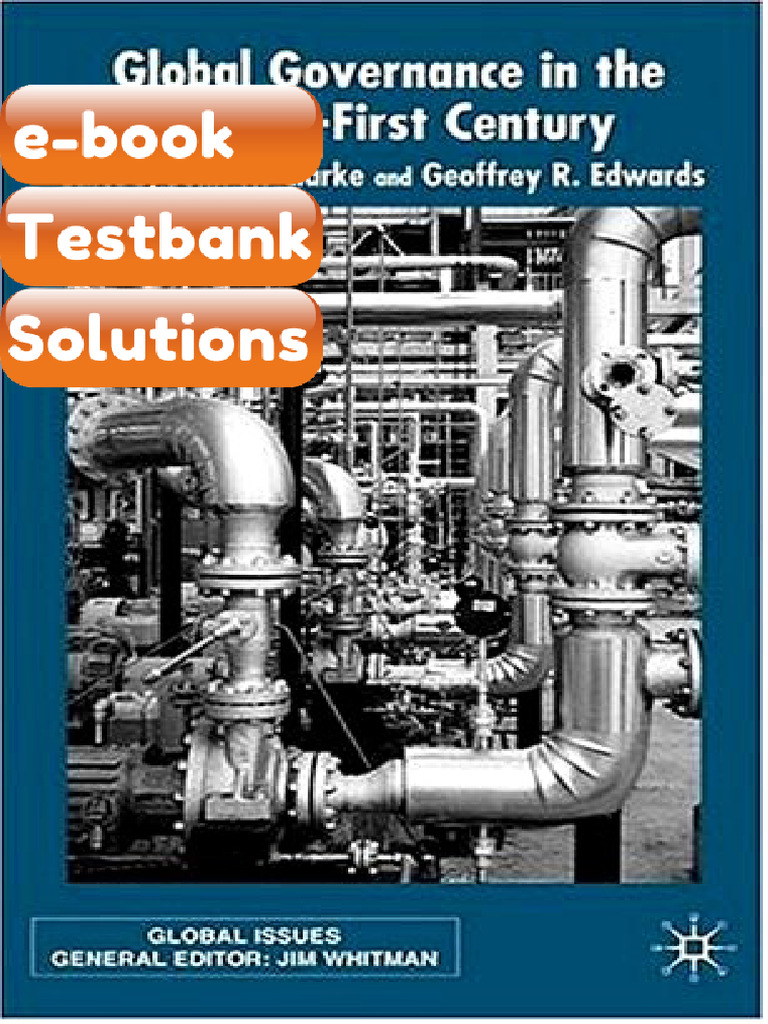 Testbank Global Governance in The TwentyFirst Century Ebook Solutions ...