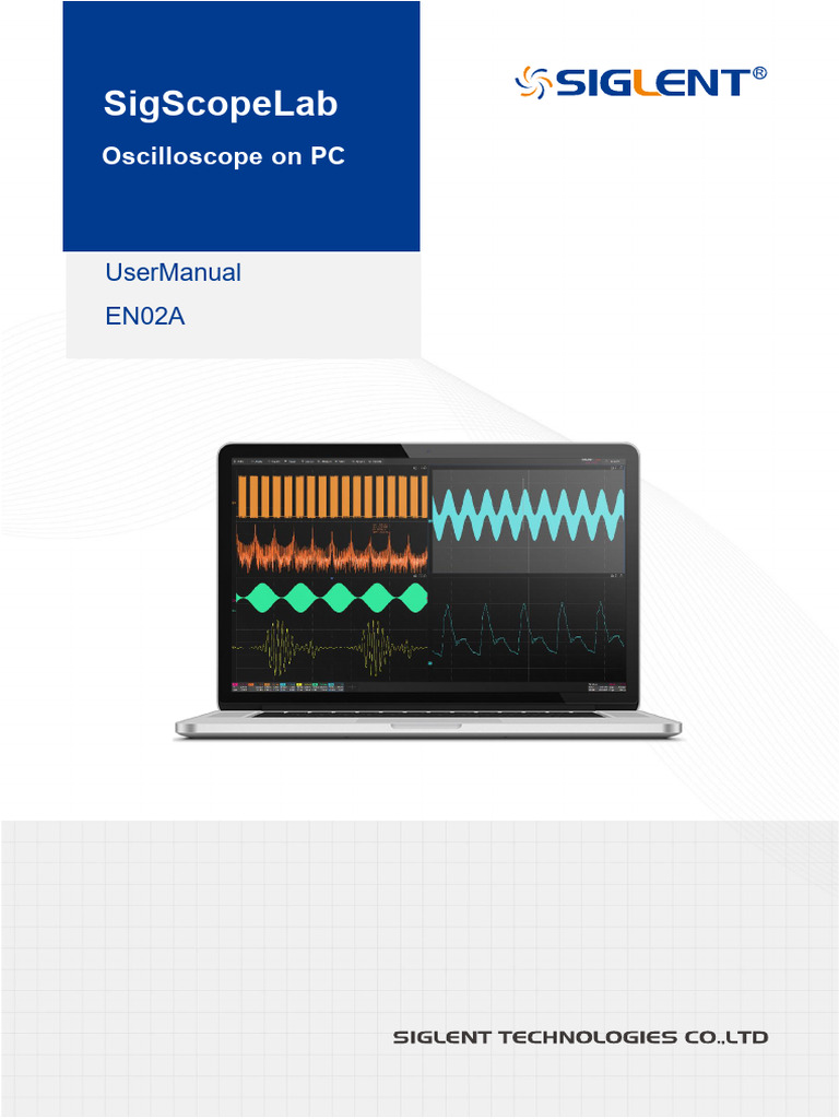 SigScopeLab UserManual EN02A | PDF | Icon (Computing) | Operating System
