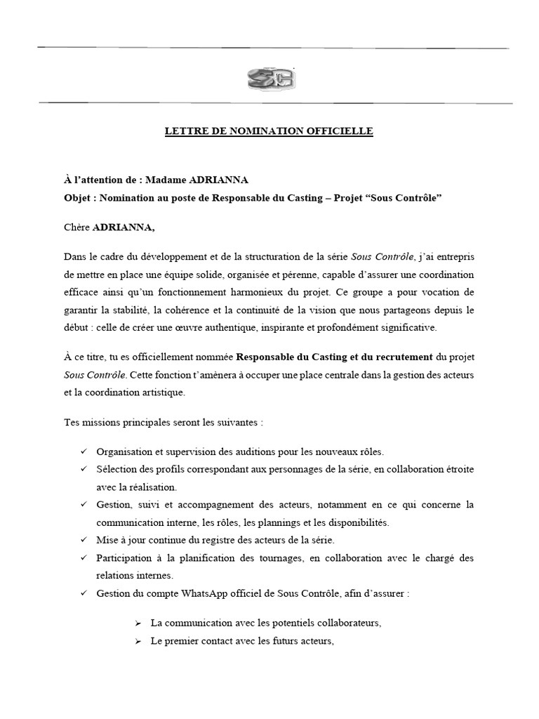 lettre-de-nomination-officielle-pdf