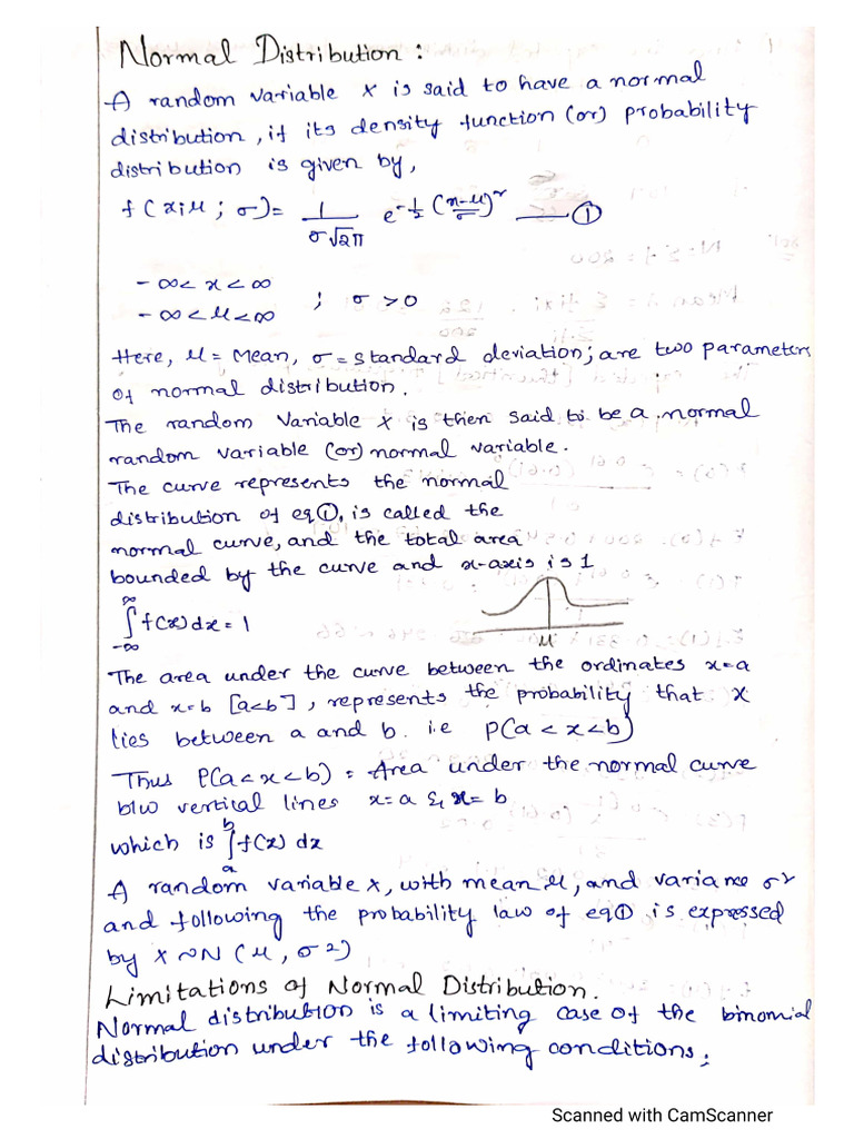 Normal Distribution | PDF