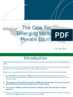 The Case For Emerging Markets Private Equity: V.10 May 2012