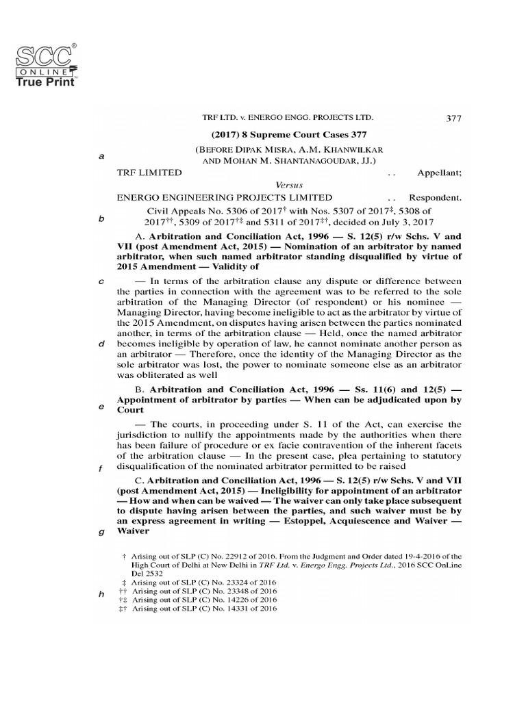 Section 34 of A&C Act - 2017_8_scc_377_405_jayanthdevkumar_gmailcom ...