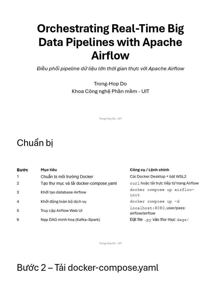 Airflow Big Data | PDF