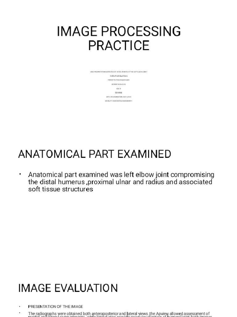 Image Processing Practice - Phoenix | PDF