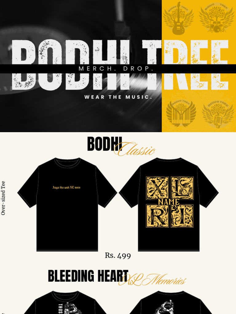 Bodhi Tree Merch | PDF