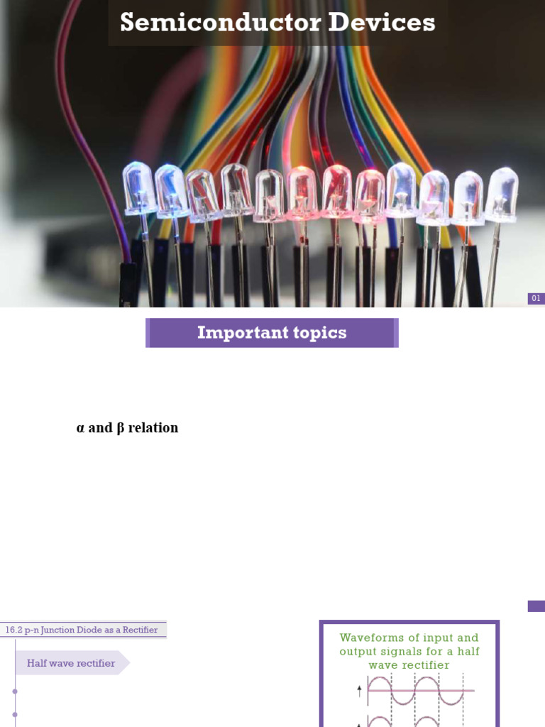 16 Semiconductor Devices Edited | PDF | Bipolar Junction Transistor ...