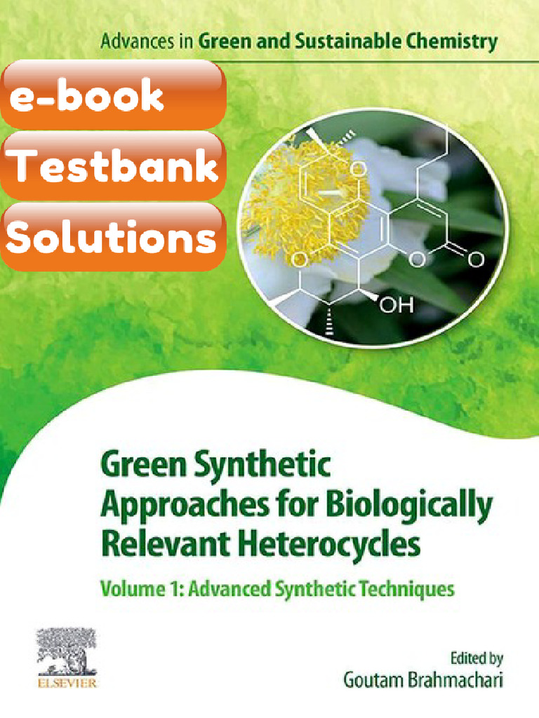 Testbank Green Synthetic Approaches for Biologically Relevant ...