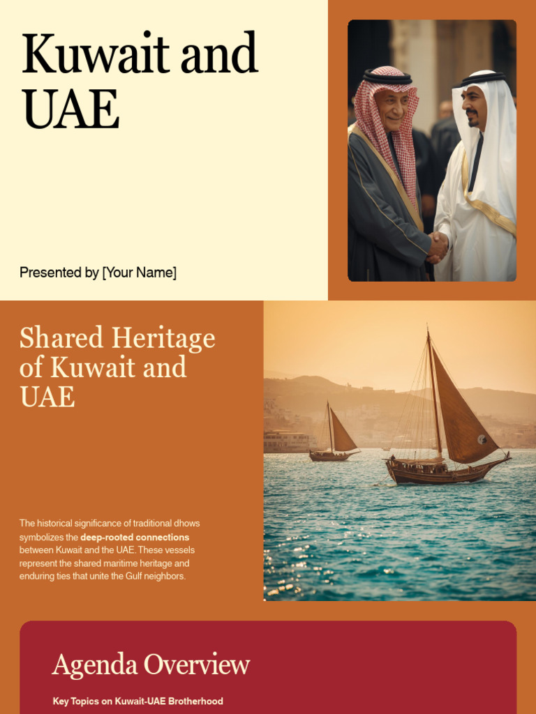Presentation - Kuwait and UAE A Brotherhood | PDF | Gulf Cooperation ...
