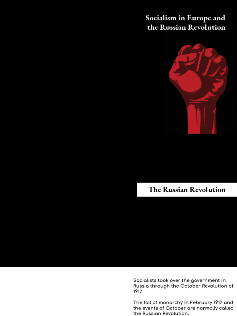 Socialism and The Russian Revolution Part - 2 | PDF | Vladimir Lenin