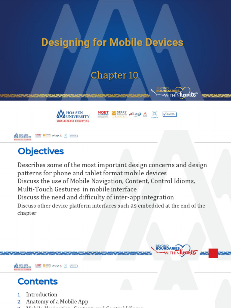 Chapter 10 - Designing For Mobile Devices | PDF | Ios | Tablet Computer
