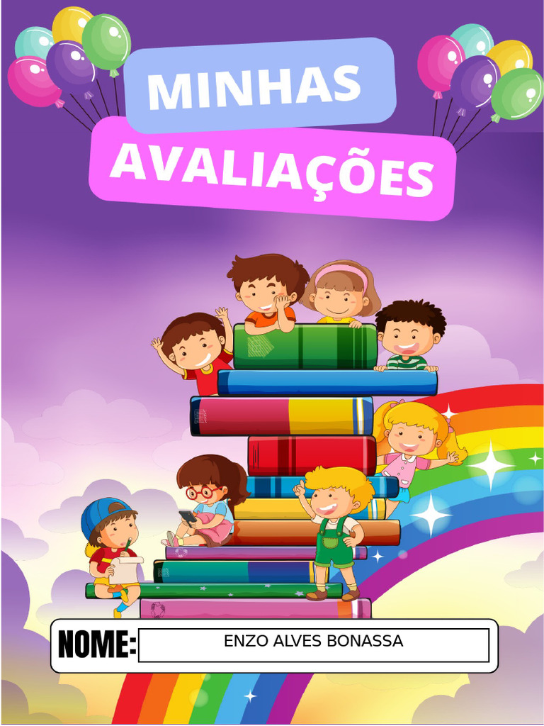 Kit Avaliacao 3 Ano Volume 1 Yqv8e8 | PDF