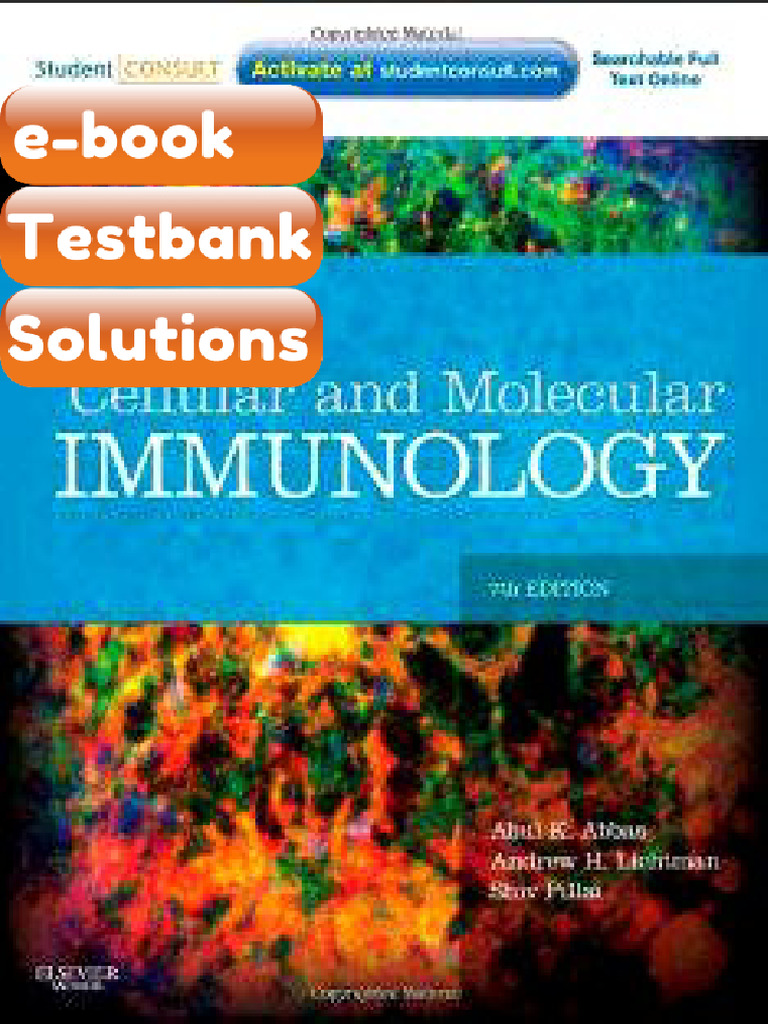 Testbank Cellular and Molecular Immunology 7th Edition Abul K Abbas ...