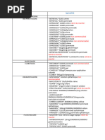 Tableau des corticostéroïdes topiques | PDF | Spécialités médicales ...