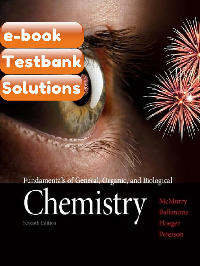 Testbank Fundamentals of General Organic and Biological Chemistry 7ed ...