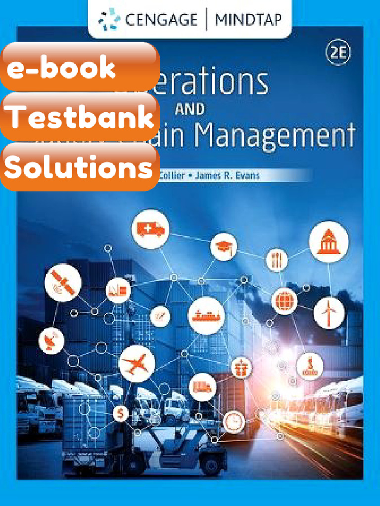 Testbank Operations and Supply Chain Management 2nd Edition David Alan ...