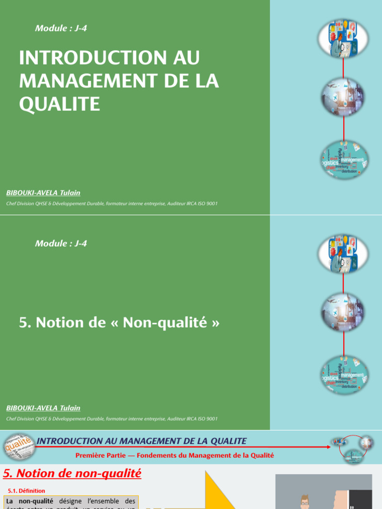 Presentation Module Mqaplog L2 Ist J-4 - Exo | PDF | Management de la ...