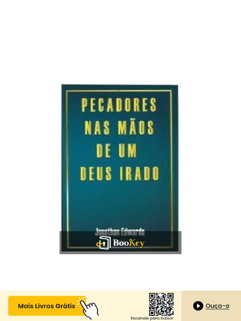 Pecadores Nas Mãos de Um Deus Irado PDF | PDF | Deus | Pecado