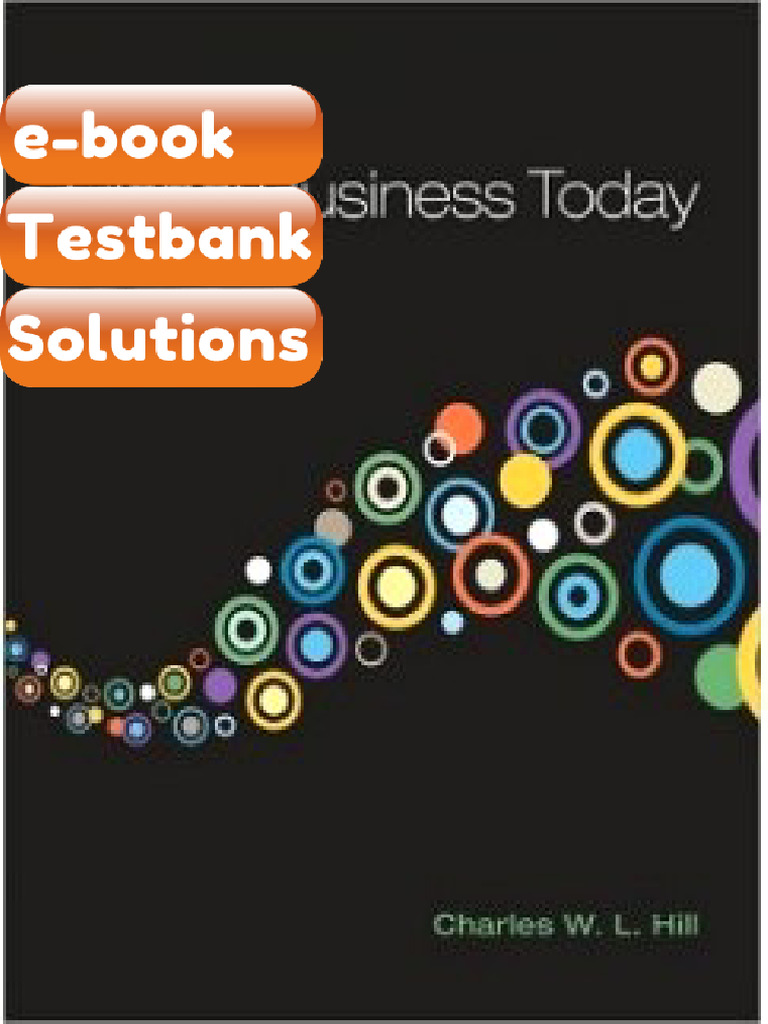 Testbank Global Business Today 7th Edition Charles W L Hill Ebook Solutions | PDF | Subscription ...