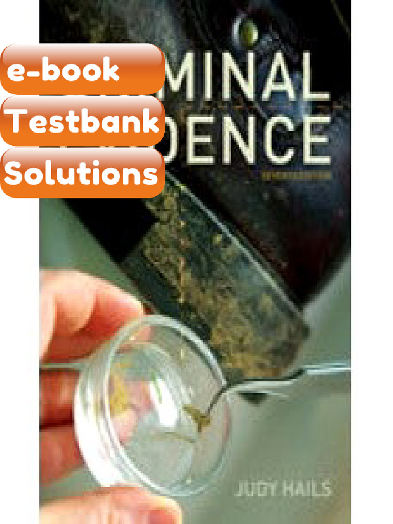 Testbank Criminal Evidence 7th Edition Fast Download | PDF ...