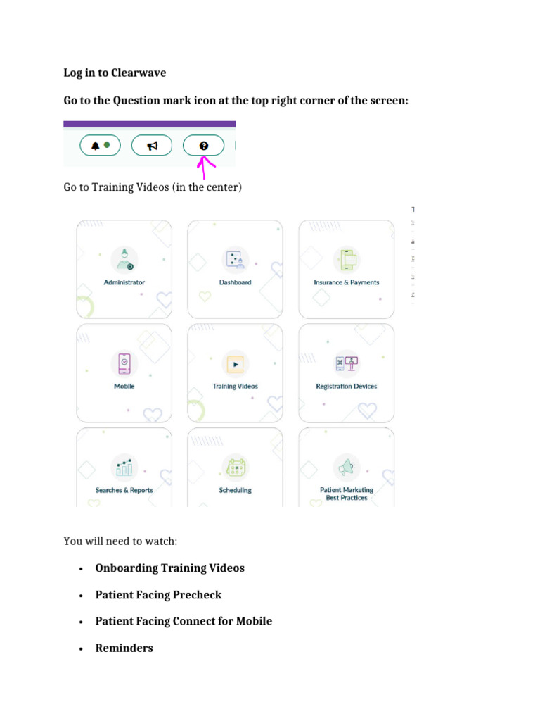Clearwave Training | PDF