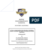 A Primer On Applying Monte Carlo Simulation & Real Options Analysis - Feb 2010