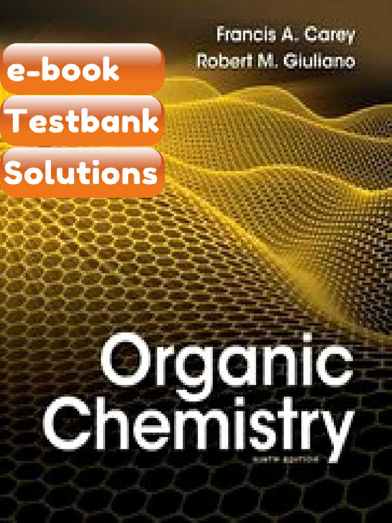 Testbank Organic Chemistry Carey 9th Edition Fast Download | PDF ...