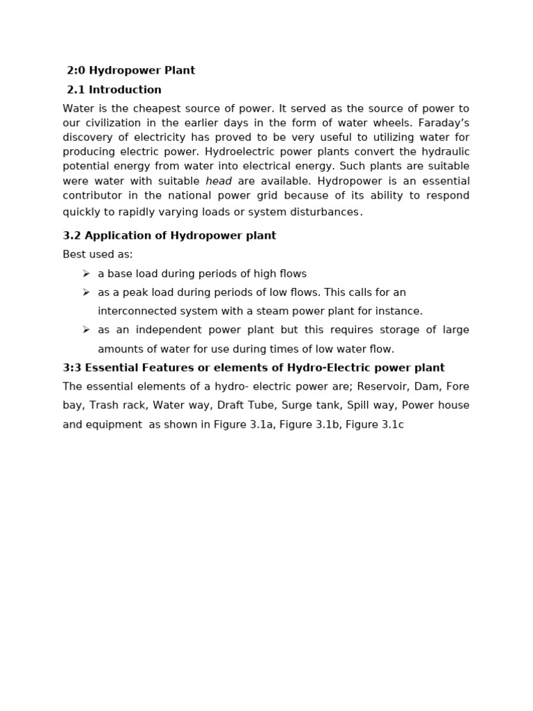 Hydro Power Plants | PDF | Turbine | Hydroelectricity