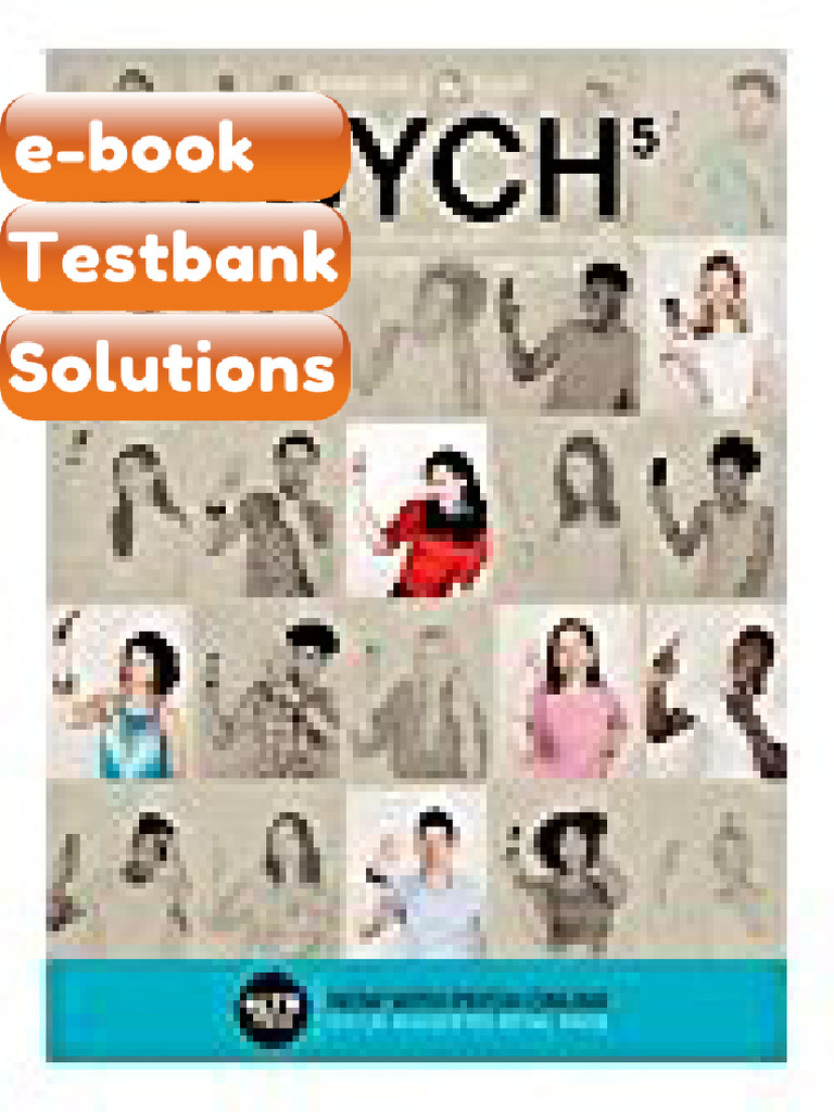 Testbank PSYCH 5 5E Rathus Fast Download | PDF | Subscription Business ...