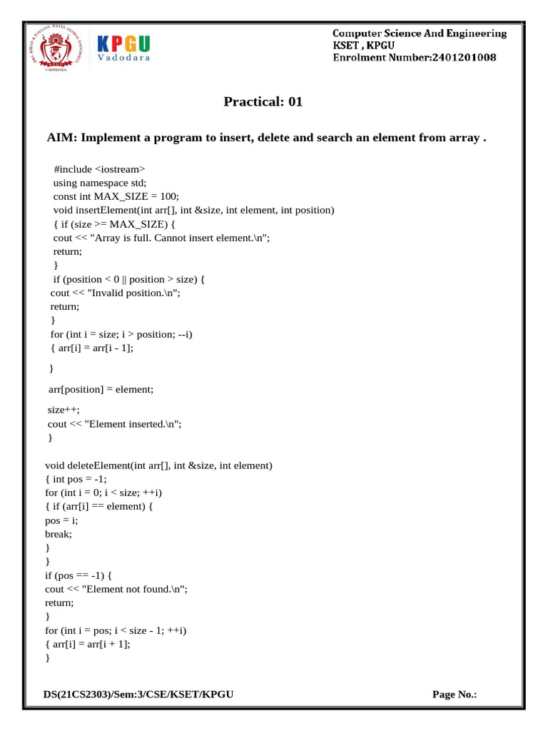 DS - File1 1 | PDF | Software Engineering | Algorithms