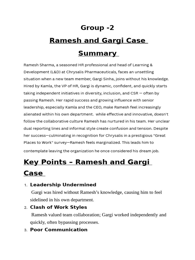 Ramesh and Gargie Group 2[1] | PDF
