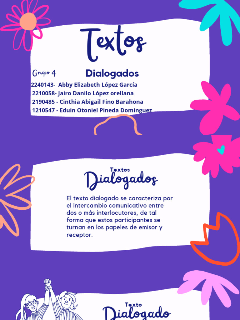 Textos Dialogados | PDF