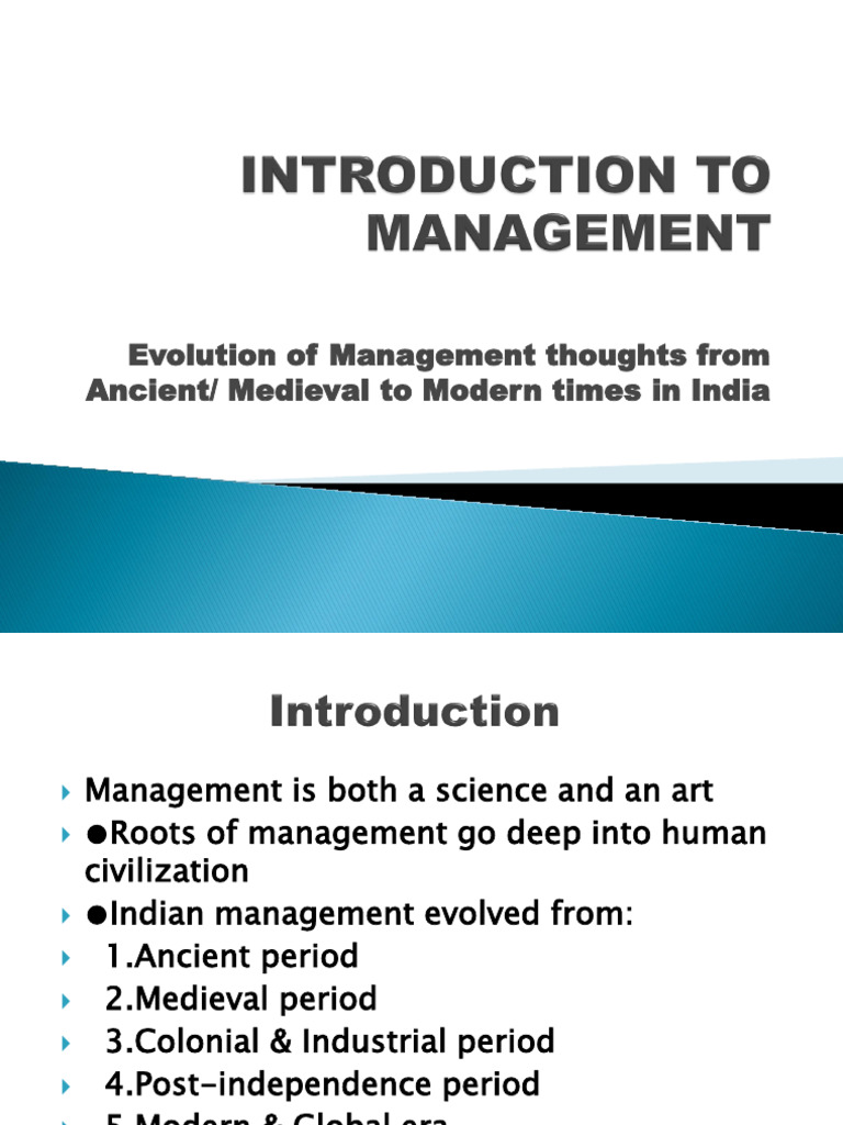 Introduction To Management | PDF | Economies | Business